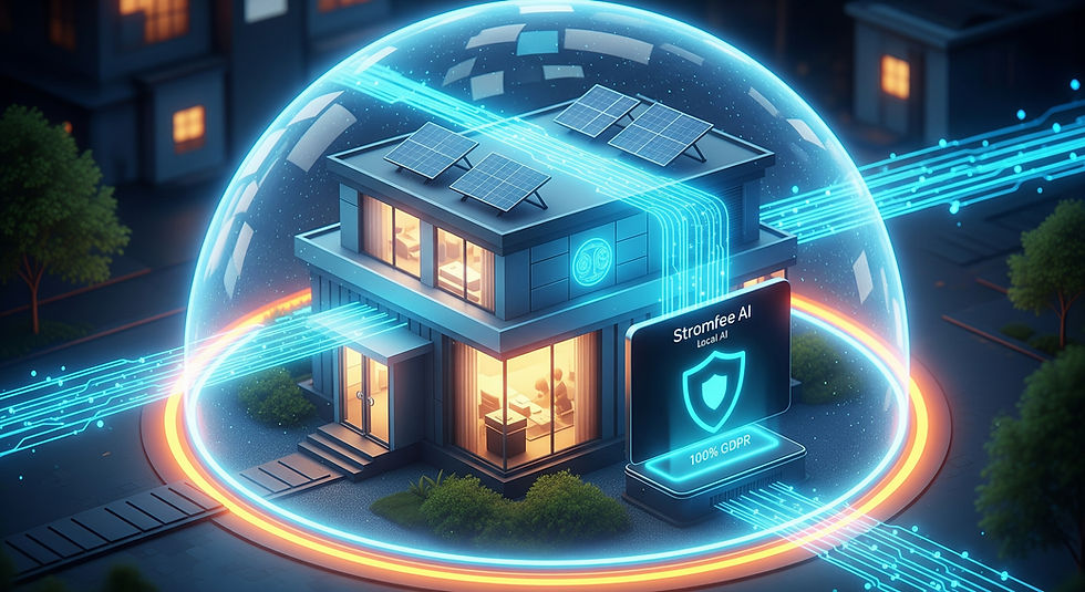 Sicherheit trifft Intelligenz: KI lokal & 100% DSGVO-konform – Ein Versprechen von Stromfee AI