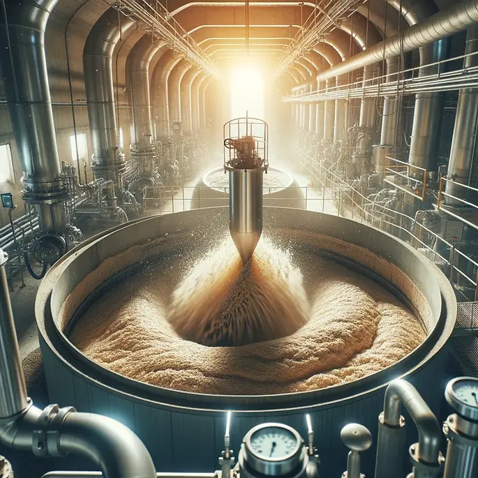 Ein Rührwerk