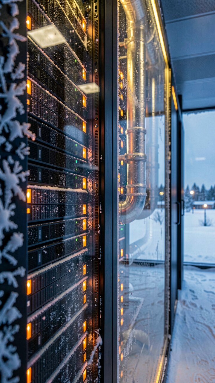 Microsoft Azure KI-Infrastruktur in einem modernen Rechenzentrum