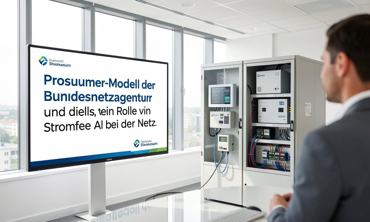 Prosumer-Modell der Bundesnetzagentur und die Rolle von Stromfee AI bei der Netzeinspeisung