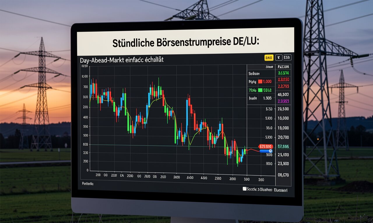 Stündliche Börsenstrompreise DE/LU: Day-Ahead-Markt einfach erklärt