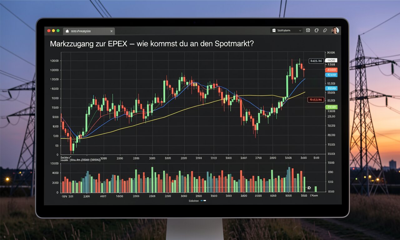 Marktzugang zur EPEX – wie kommst du an den Spotmarkt?
