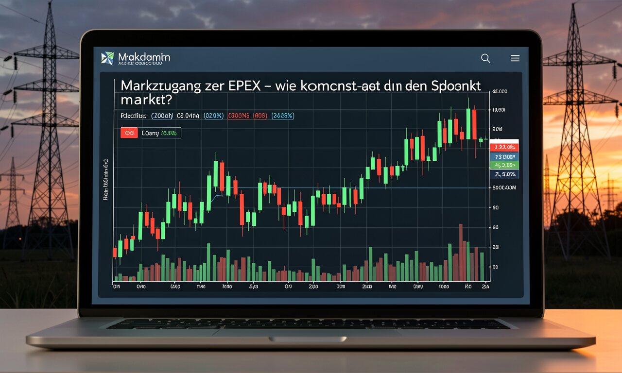Marktzugang zur EPEX – wie kommst du an den Spotmarkt?