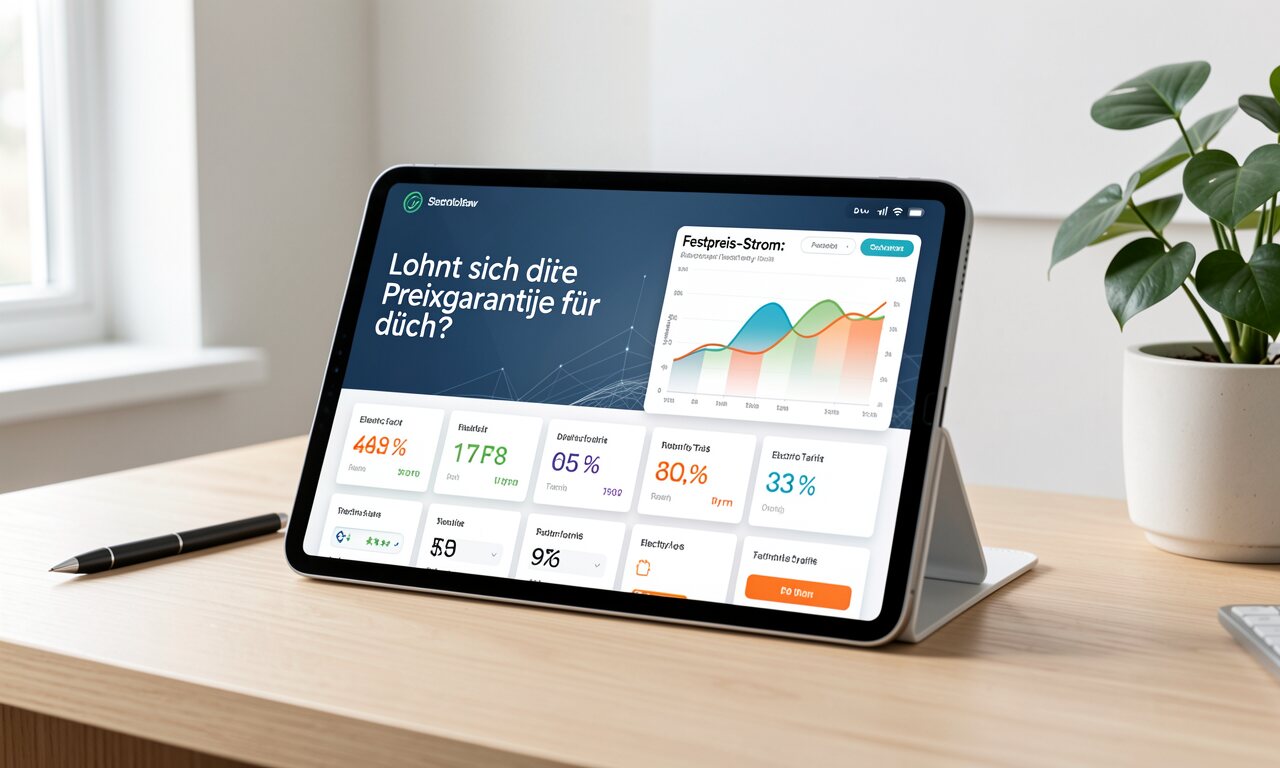 Festpreis-Strom: Lohnt sich die Preisgarantie für dich?