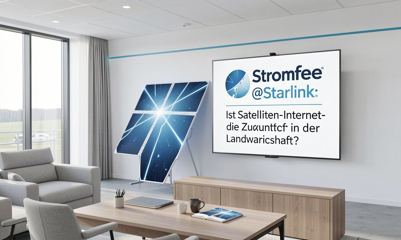 Stromfee@Starlink: Ist Satelliten-Internet die Zukunft in der Landwirtschaft?