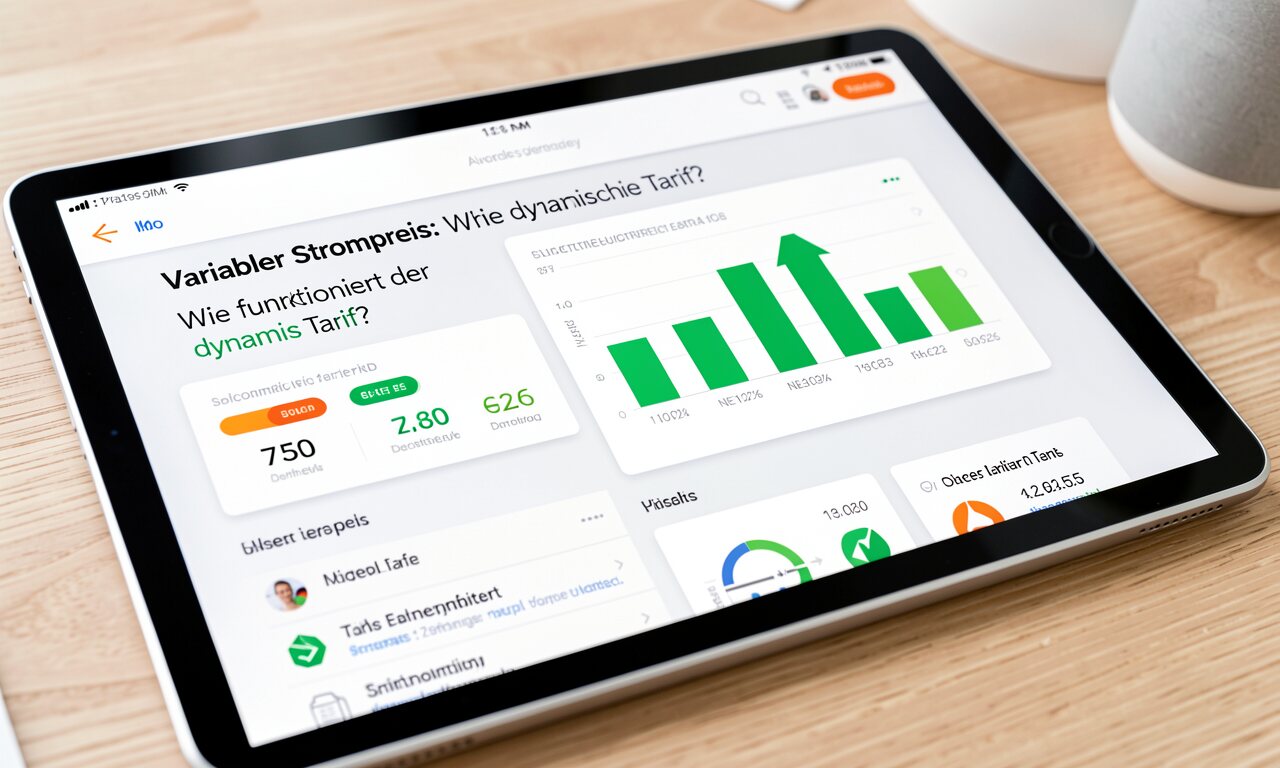 Variabler Strompreis: Wie funktioniert der dynamische Tarif?