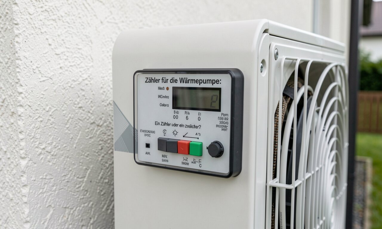 Zähler für die Wärmepumpe: Ein Zähler oder ein zweiter?