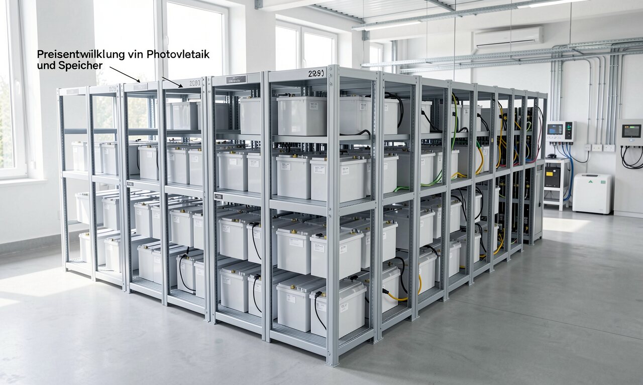Preisentwicklung von Photovoltaik und Speicher
