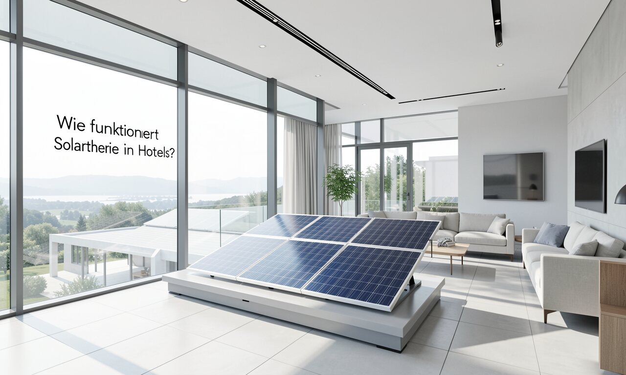 Wie funktioniert Solarthermie in Hotels?