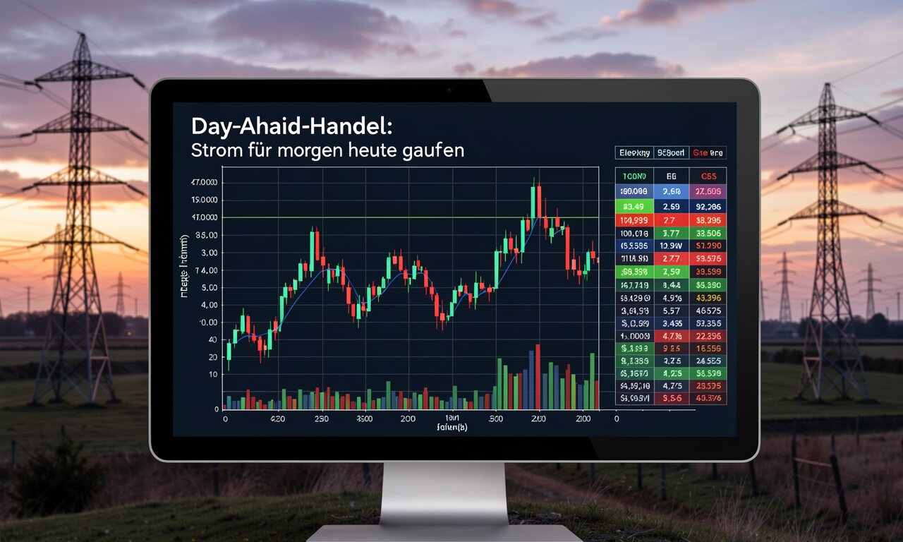Day-Ahead-Handel: Strom für morgen heute kaufen