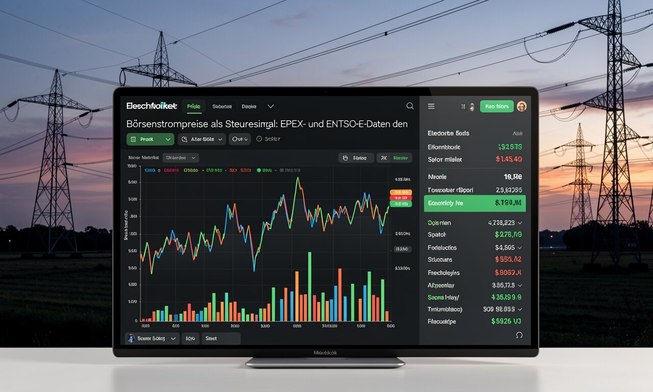 Börsenstrompreise als Steuersignal: EPEX- und ENTSO-E-Daten an den Loxone Spotprice-Optimizer übergeben