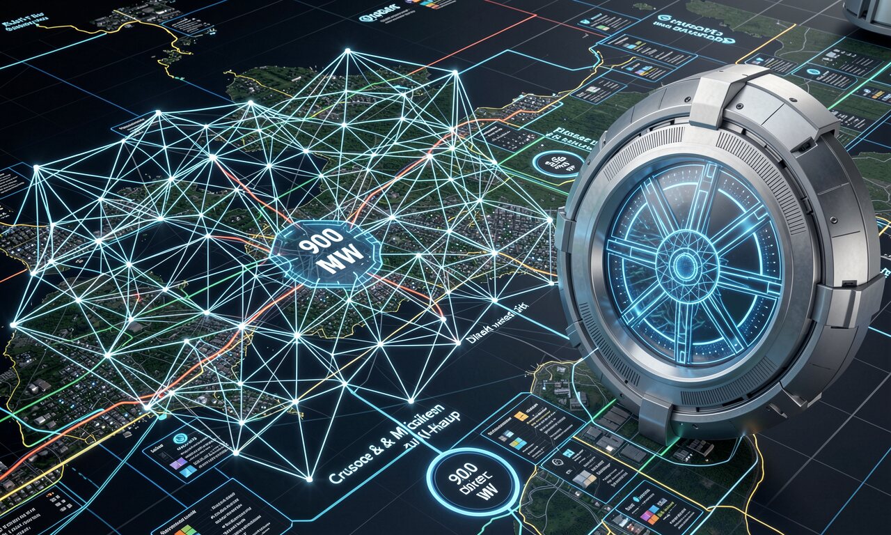 Crusoe Microsoft AI Factory Abilene Texas – 900 MW KI-Rechenzentrum neben Stargate