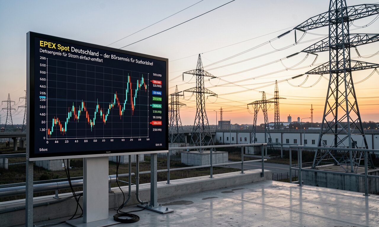 EPEX Spot Deutschland – der Börsenpreis für Strom einfach erklärt