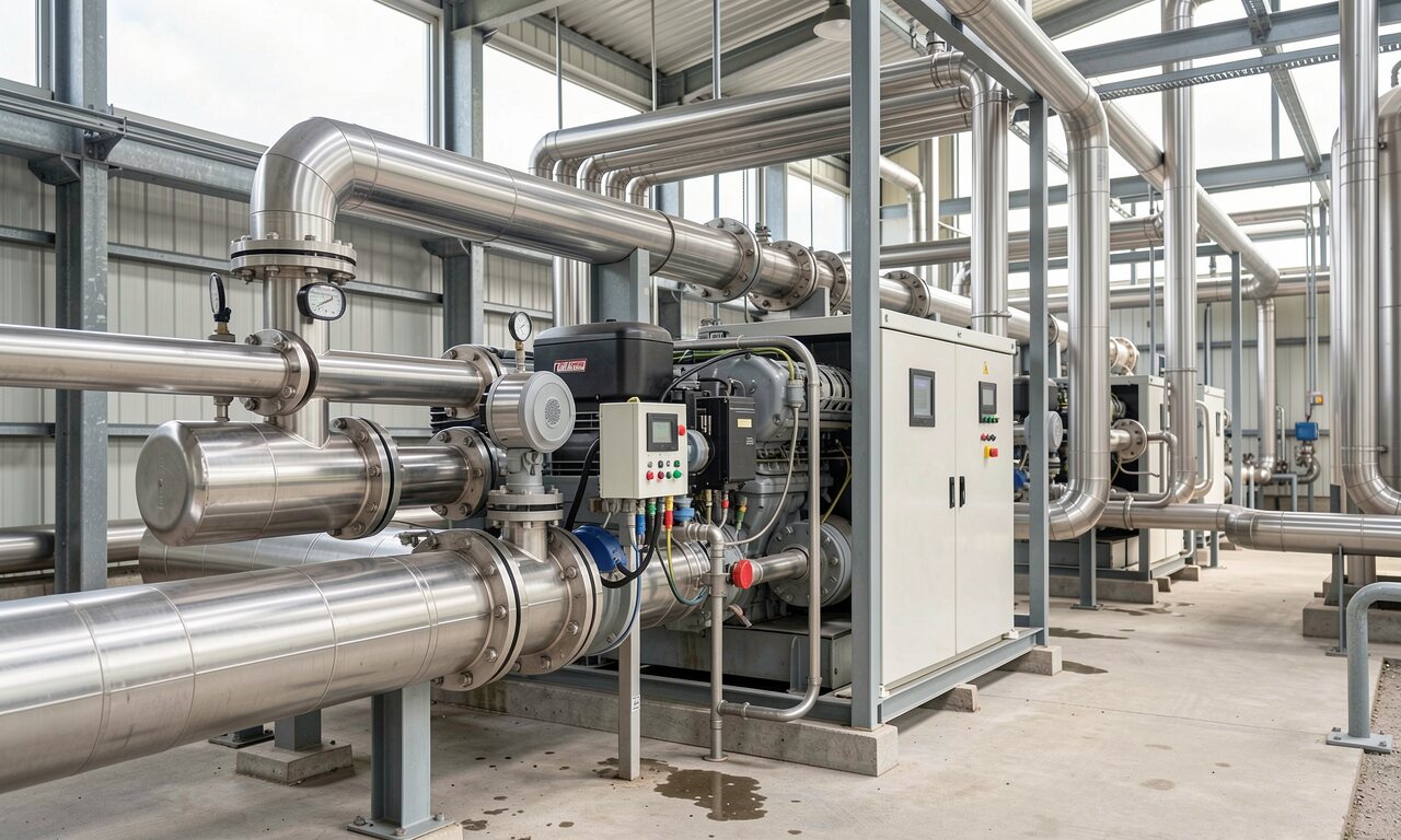 Energiemonitoring-Dashboard zur Steuerung von Rührwerken nach Börsenstrompreis