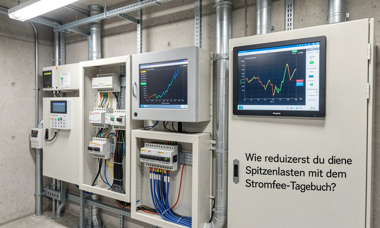 Wie reduzierst du deine Spitzenlasten mit dem Stromfee-Tagebuch?