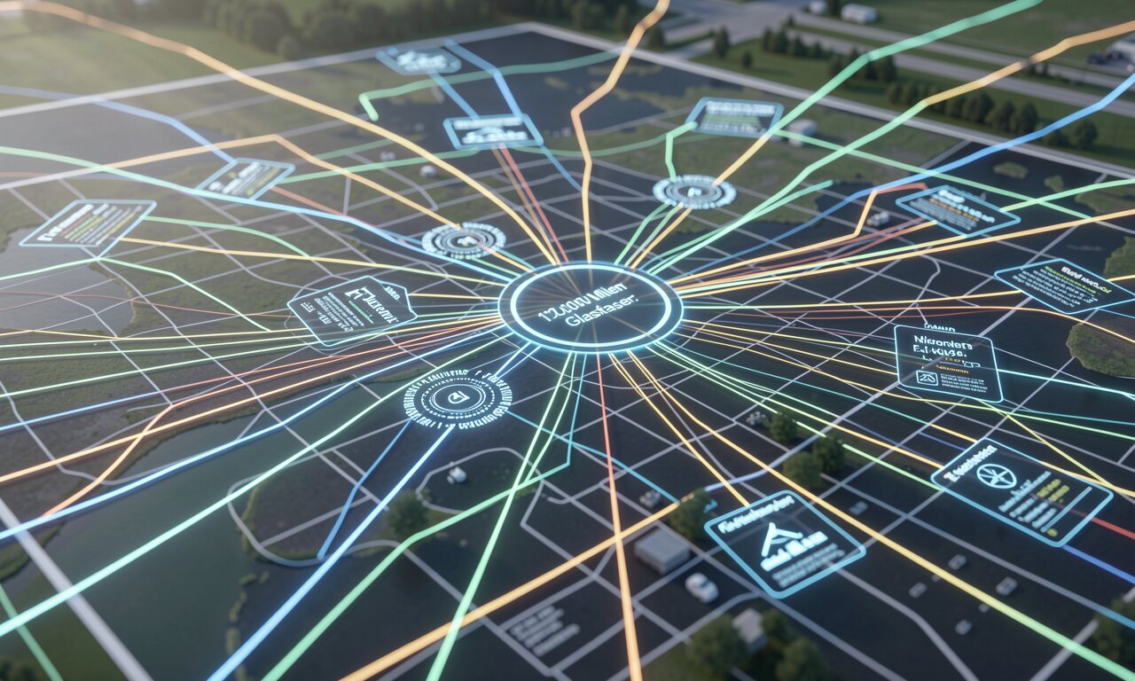 Microsoft Fairwater Wisconsin — KI-Rechenzentrum mit 350 MW und eigenem Glasfasernetz