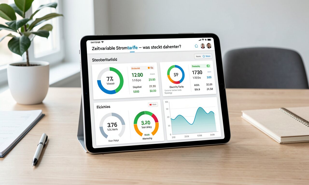 Zeitvariable Stromtarife – was steckt dahinter?
