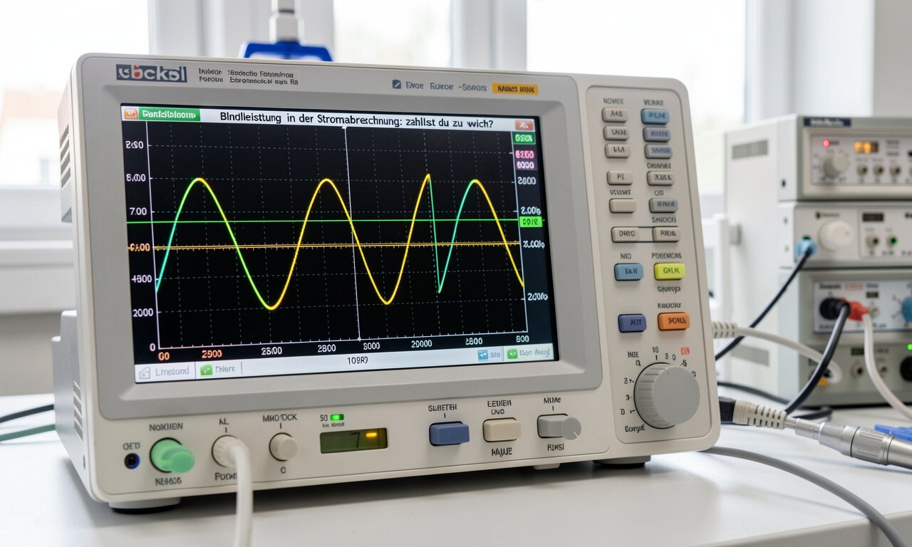 Blindleistung in der Stromabrechnung: zahlst du zu viel?