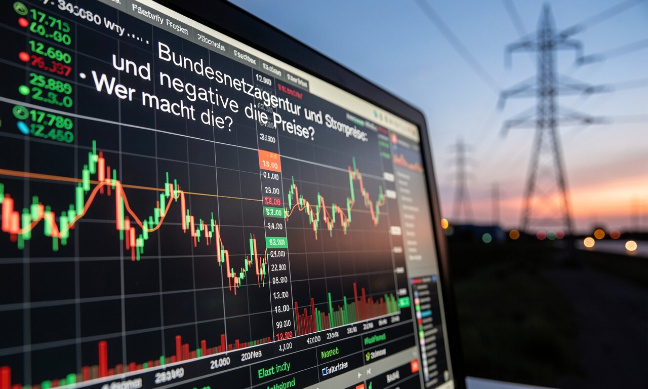 Bundesnetzagentur und negative Strompreise: Wer macht die Preise?