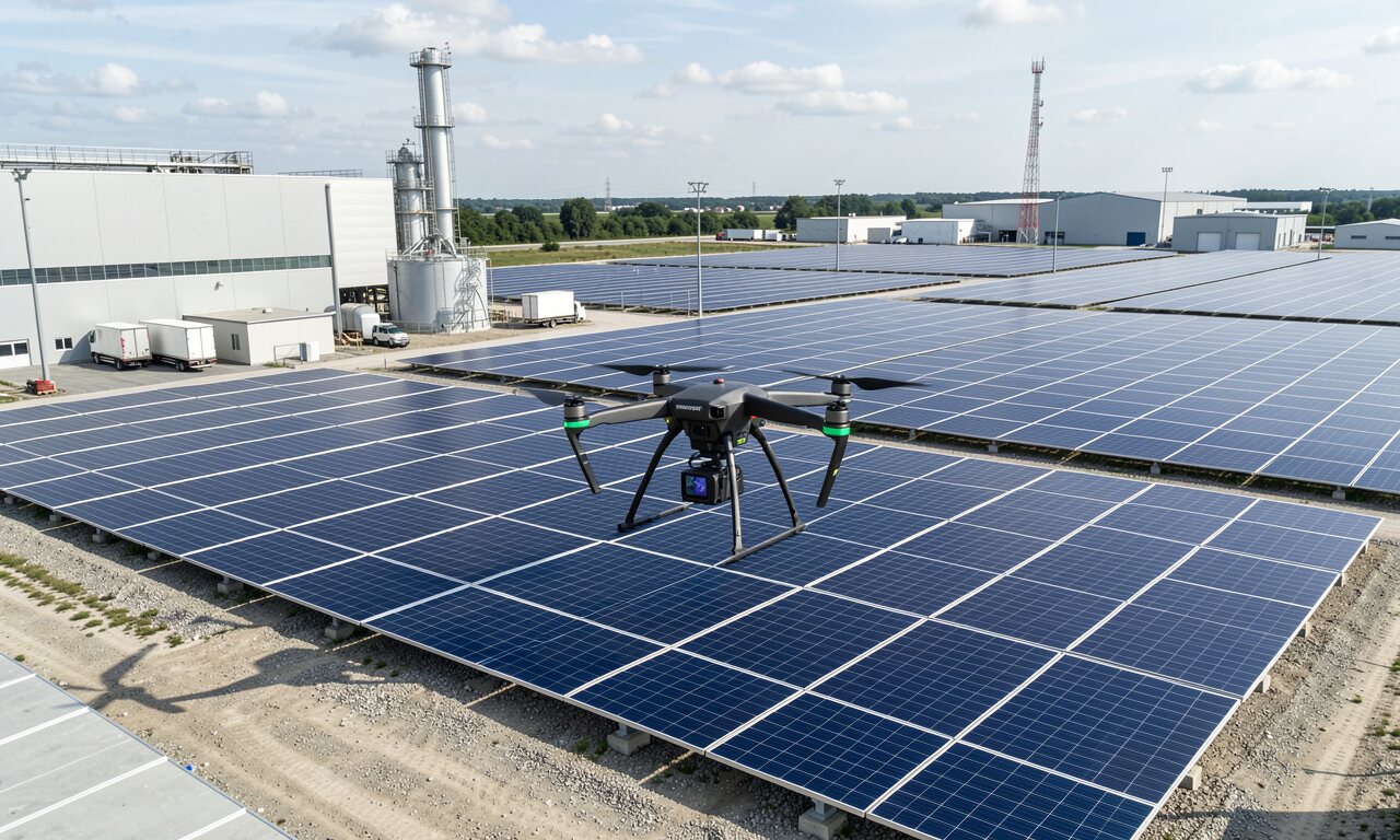 Drohnendienstleistungen für PV-Inspektion & Thermografie – was steckt dahinter?