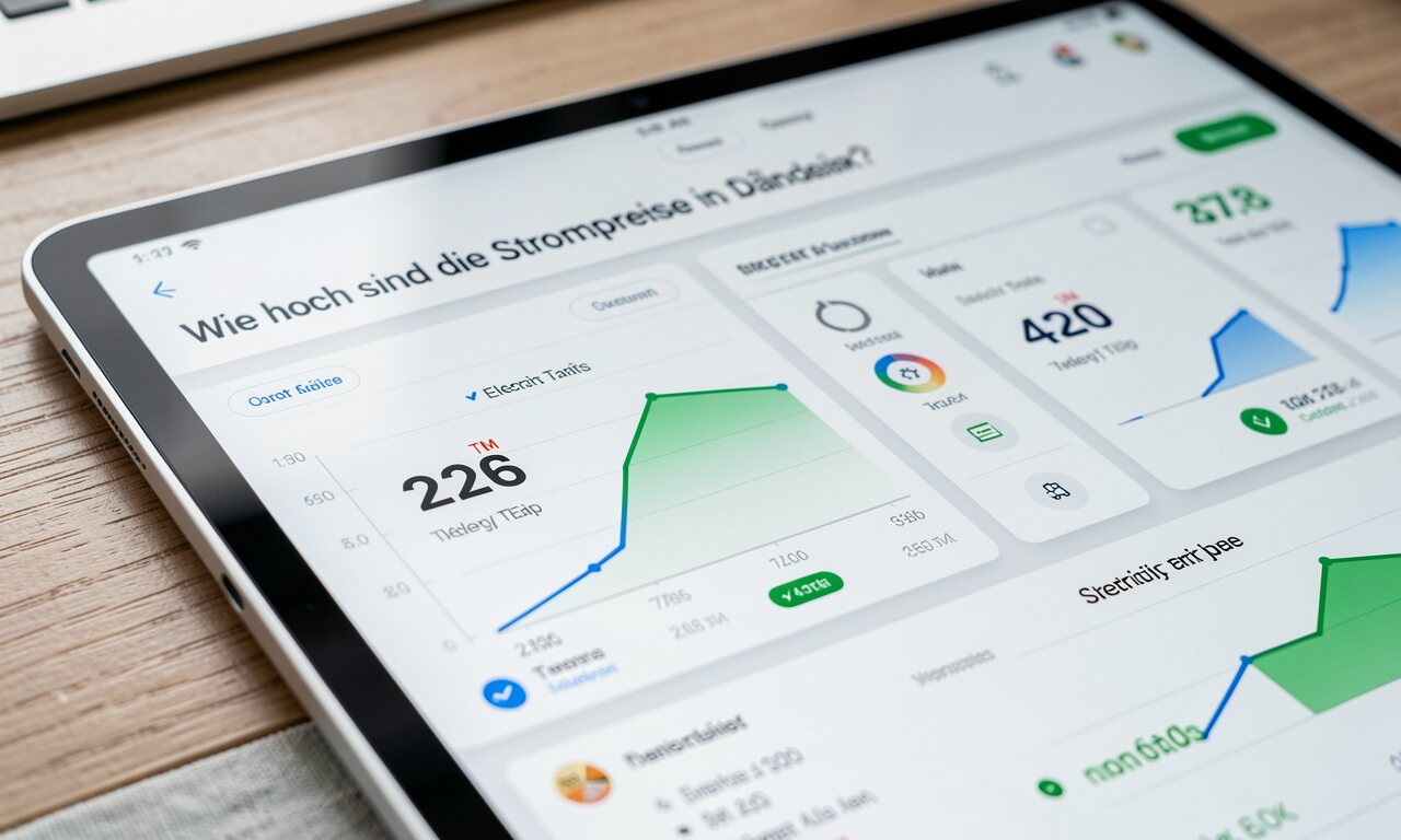 Strompreise in Dänemark: So setzen sie sich zusammen