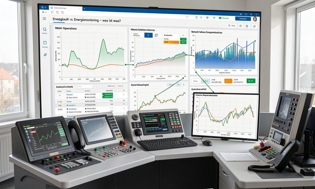 Energiemonitoring: Echtzeit-Daten & Transparenz