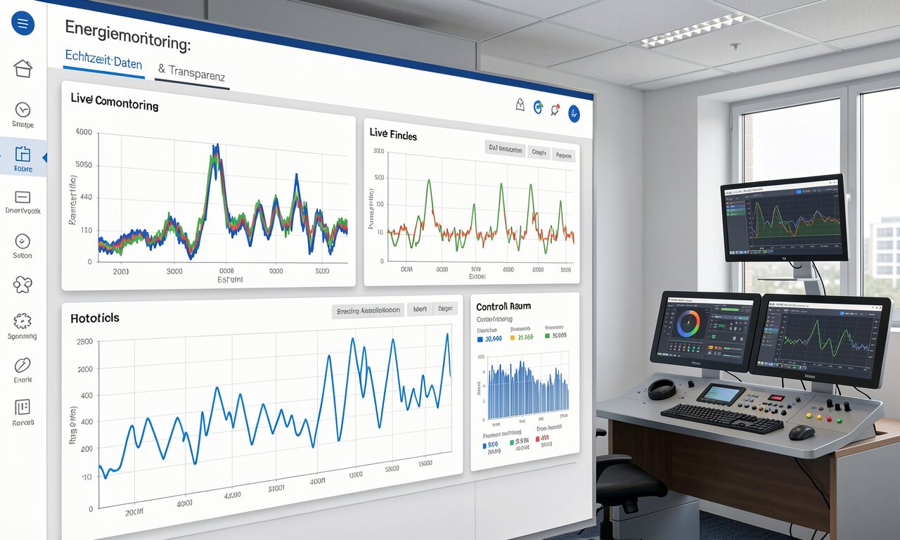 Energiemonitoring: Echtzeit-Daten & Transparenz