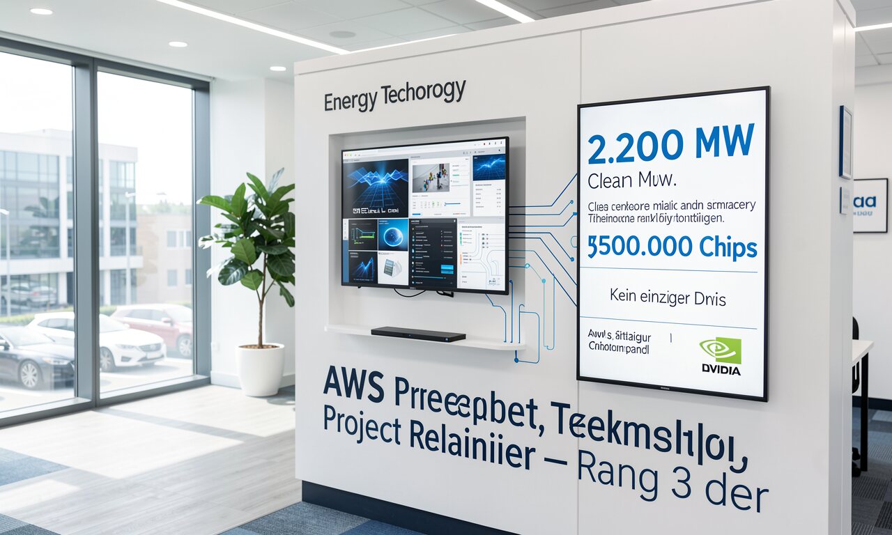 AWS Project Rainier Indiana – KI-Rechenzentrum 2,2 GW ohne Nvidia