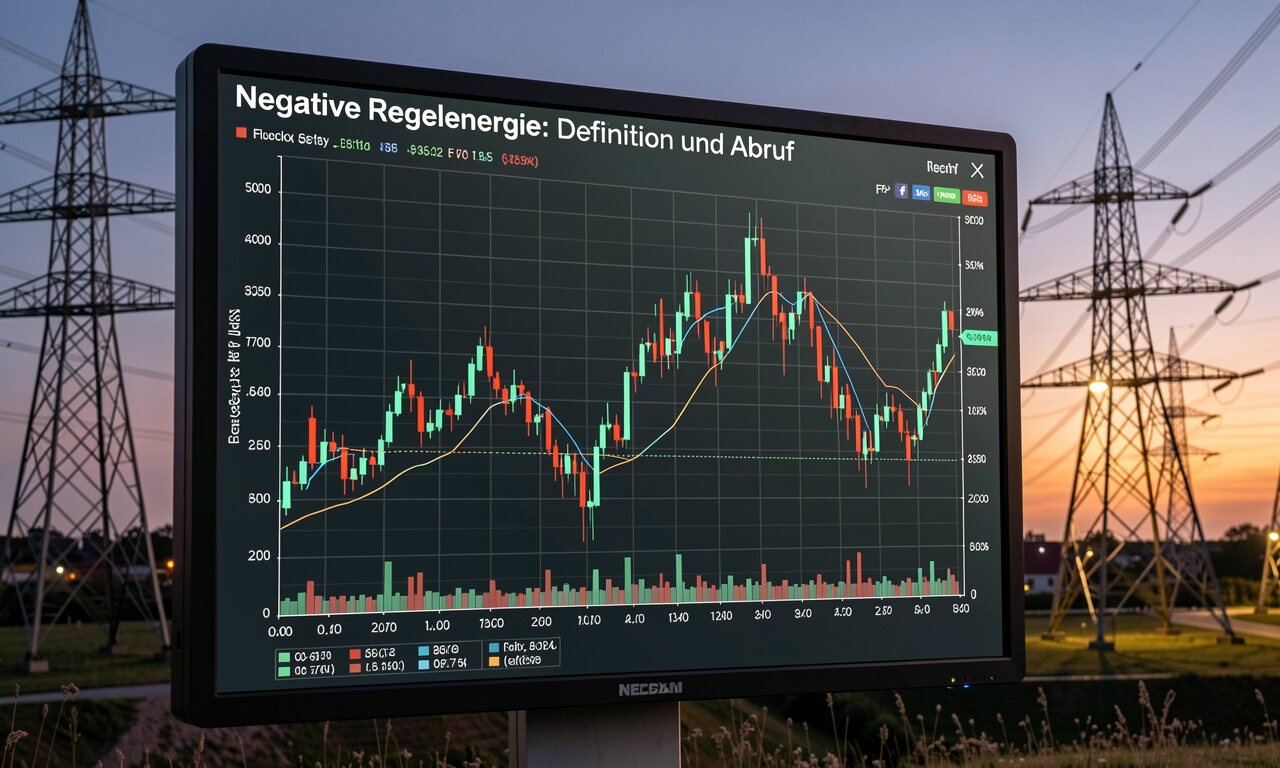 Negative Regelenergie: Definition und Abruf