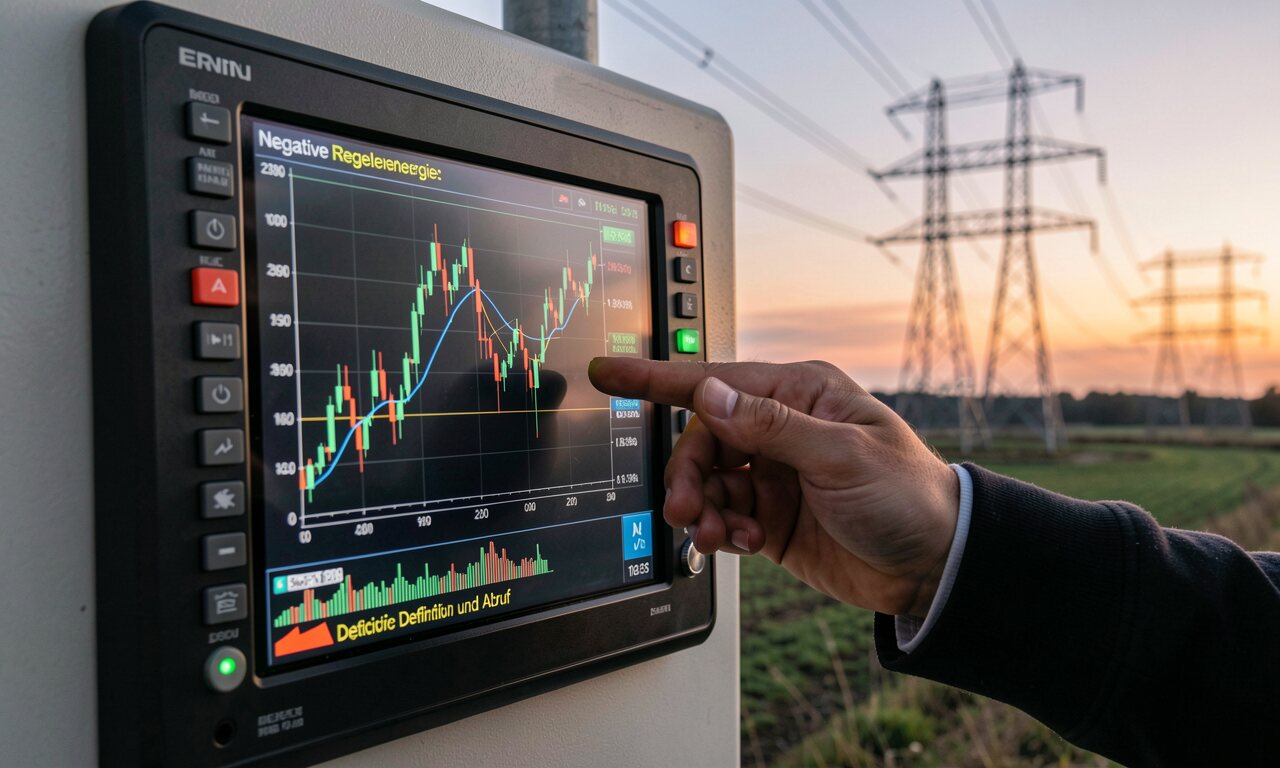 Negative Regelenergie: Definition und Abruf