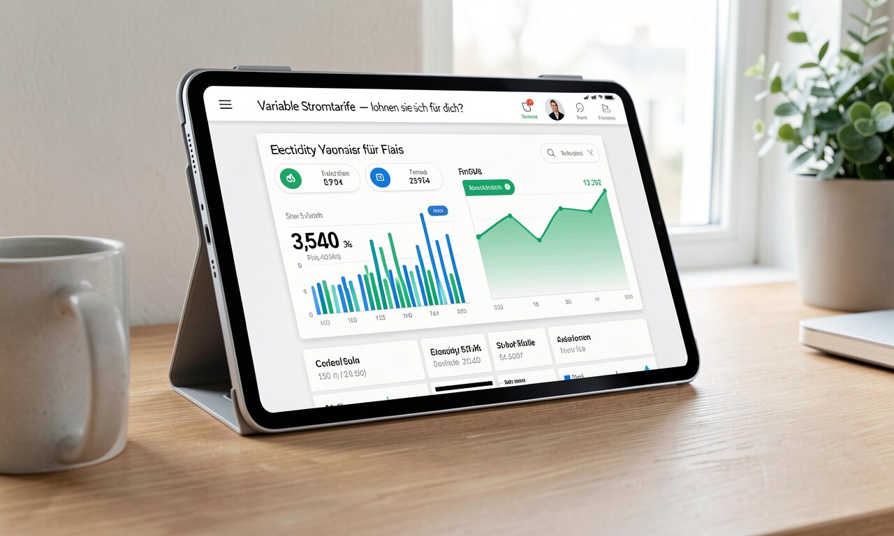 Variable Stromtarife – lohnen sie sich für dich?