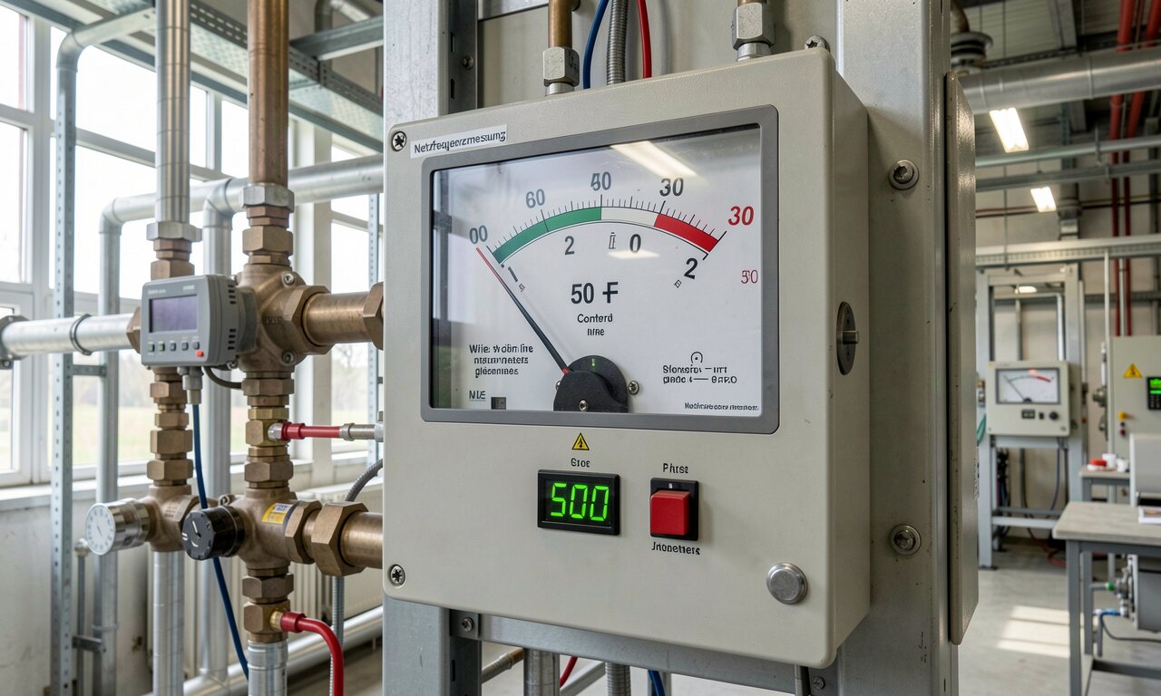 Netzfrequenzmessung: Wie die 50 Hz im Stromnetz gemessen werden