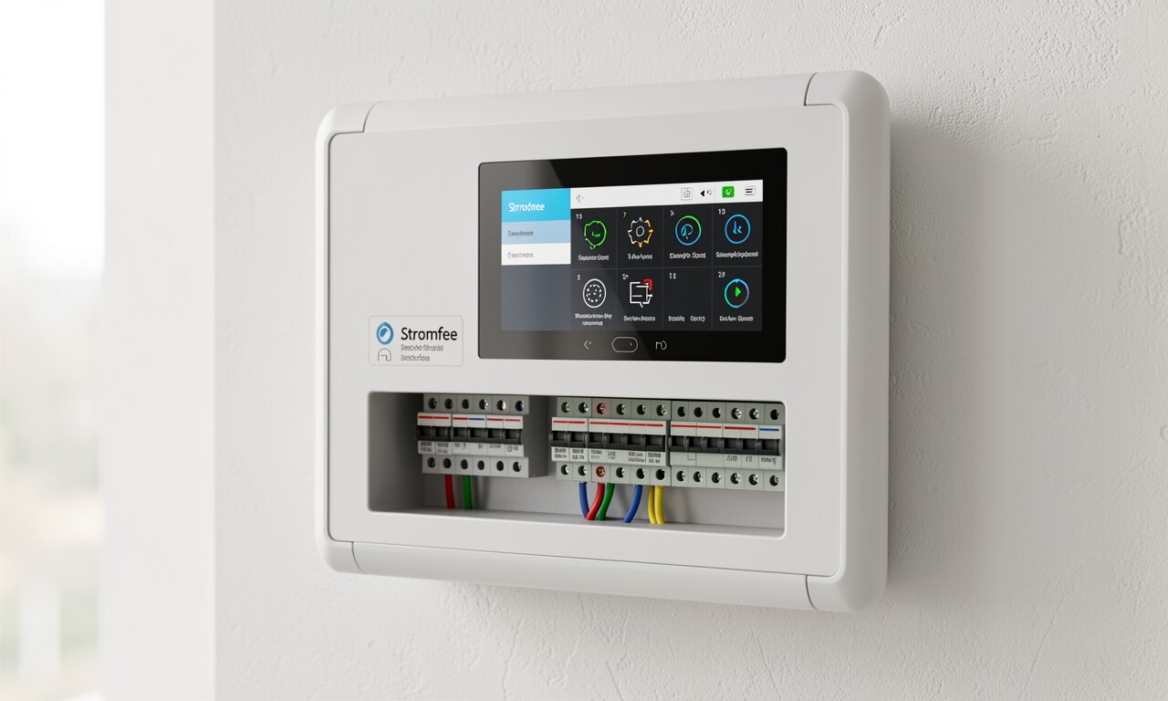 Stromfee-Steckdose als Batterieladesystem im Energiemanagement