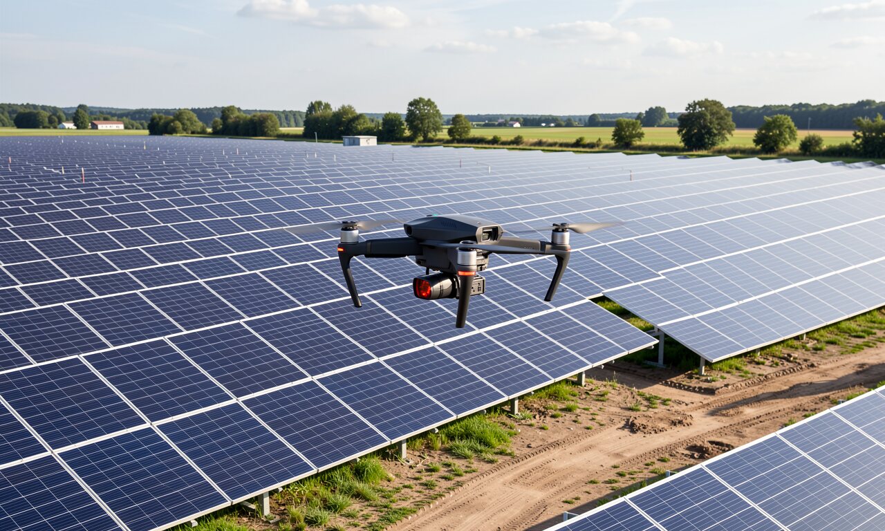 Drohne für die PV-Planung – ja oder nein?