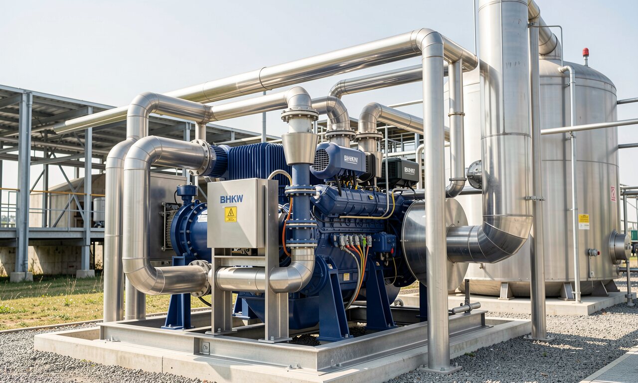 BHKW und Biogasanlage: Was das zusammen ergibt