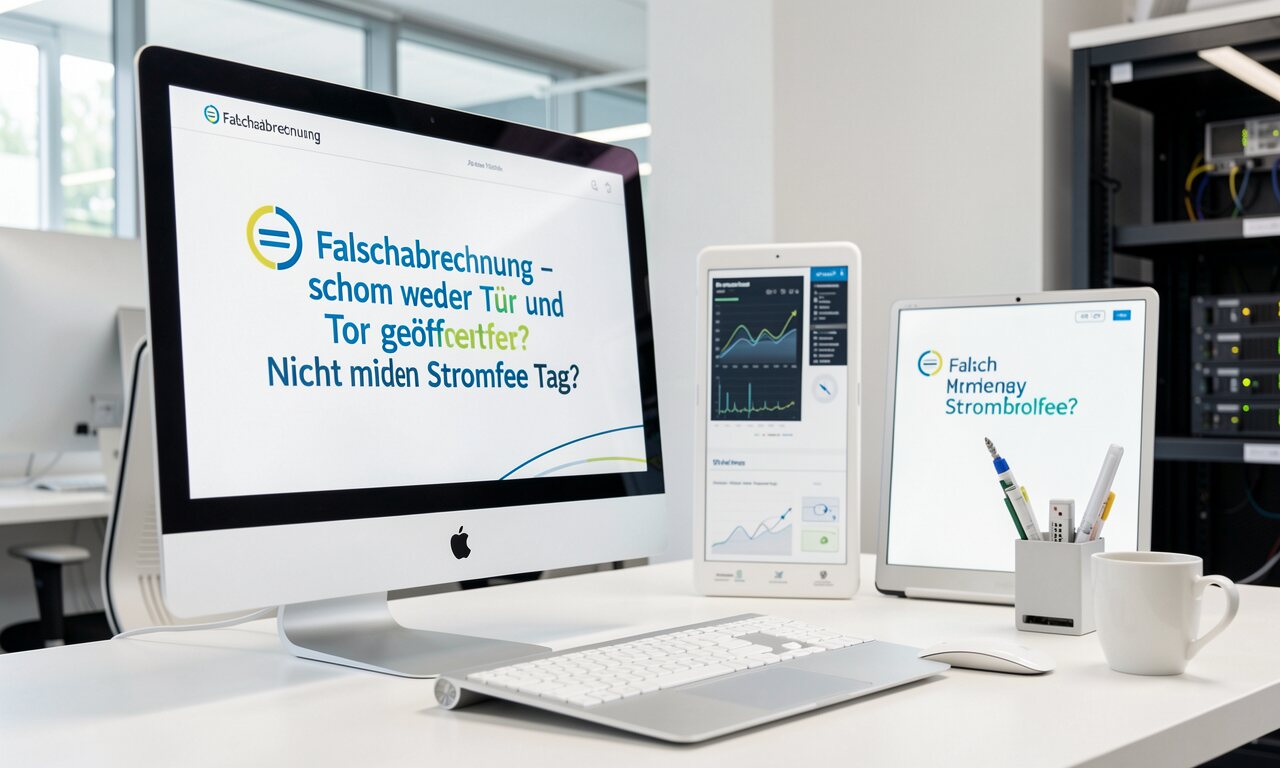 Falschabrechnung – schon wieder Tür und Tor geöffnet? Nicht mit dem Stromfee Tagebuch