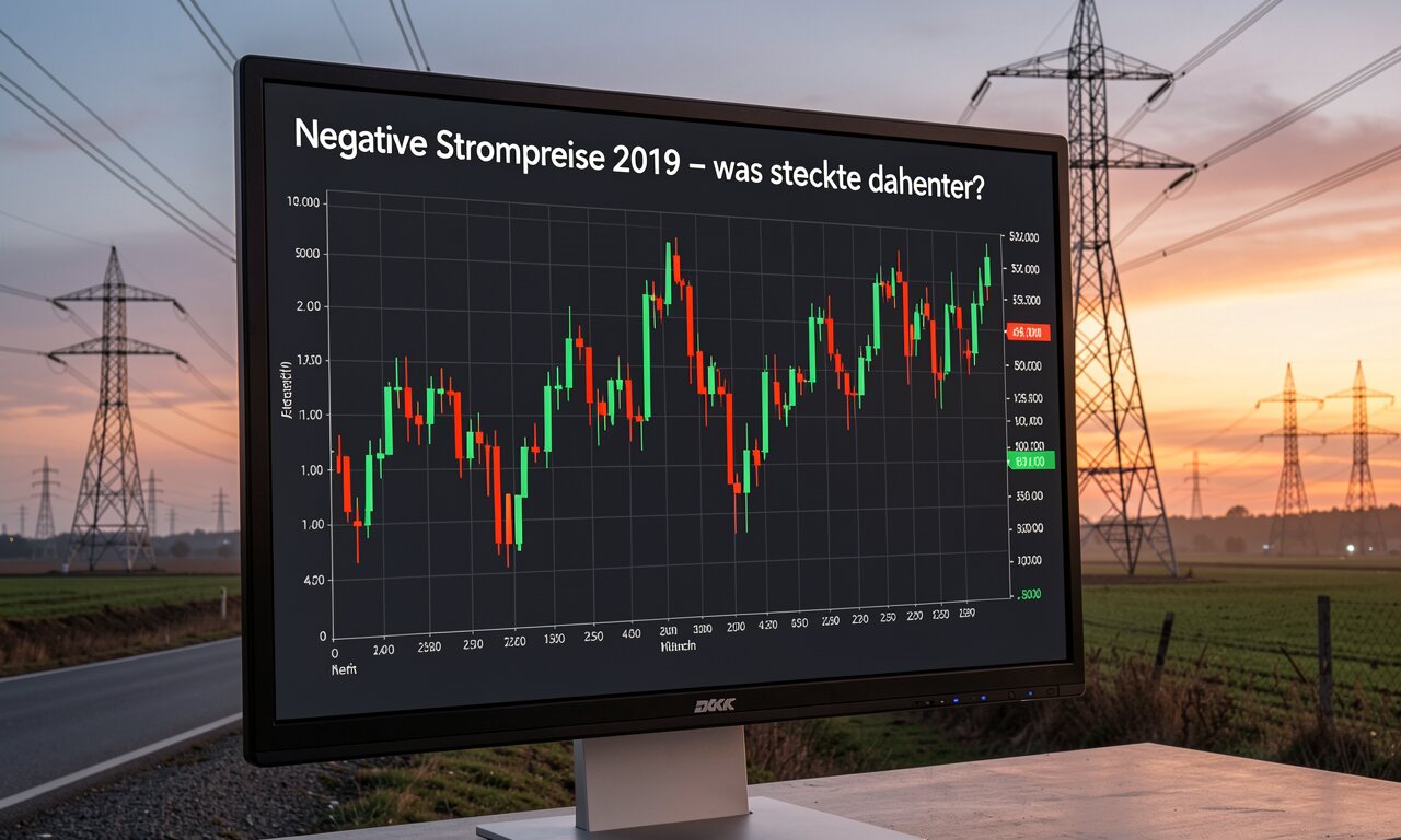 Negative Strompreise 2019 – was steckte dahinter?