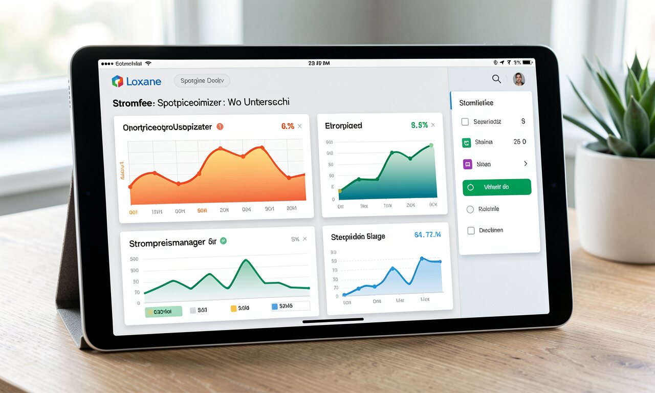 Loxone Spotpriceoptimizer vs. Stromfee Strompreismanager: Wo liegt der Unterschied?