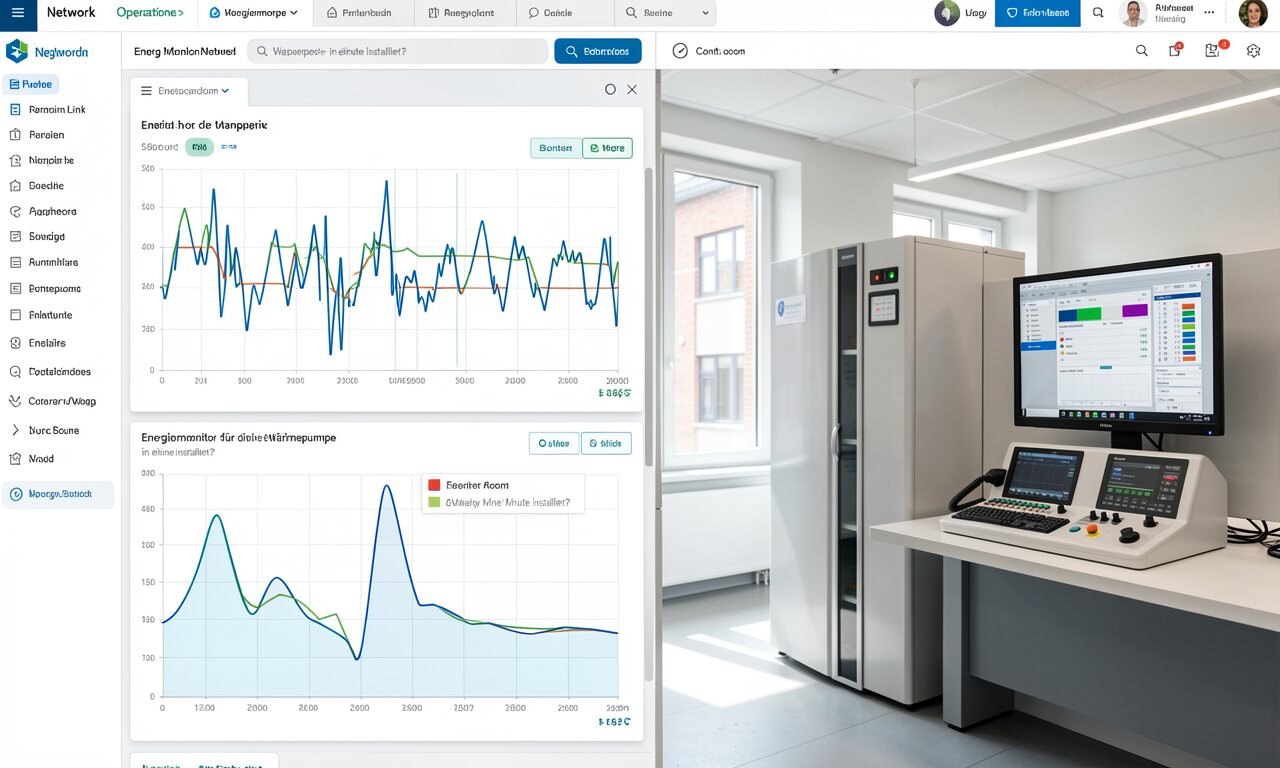 Energiemonitor für die Wärmepumpe – in einer Minute installiert?