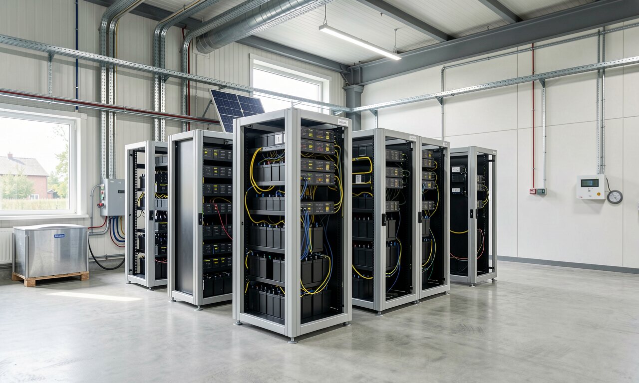 PV-Anlage mit Batteriespeicher und Biogasanlage in der Landwirtschaft – so funktioniert die Kombination