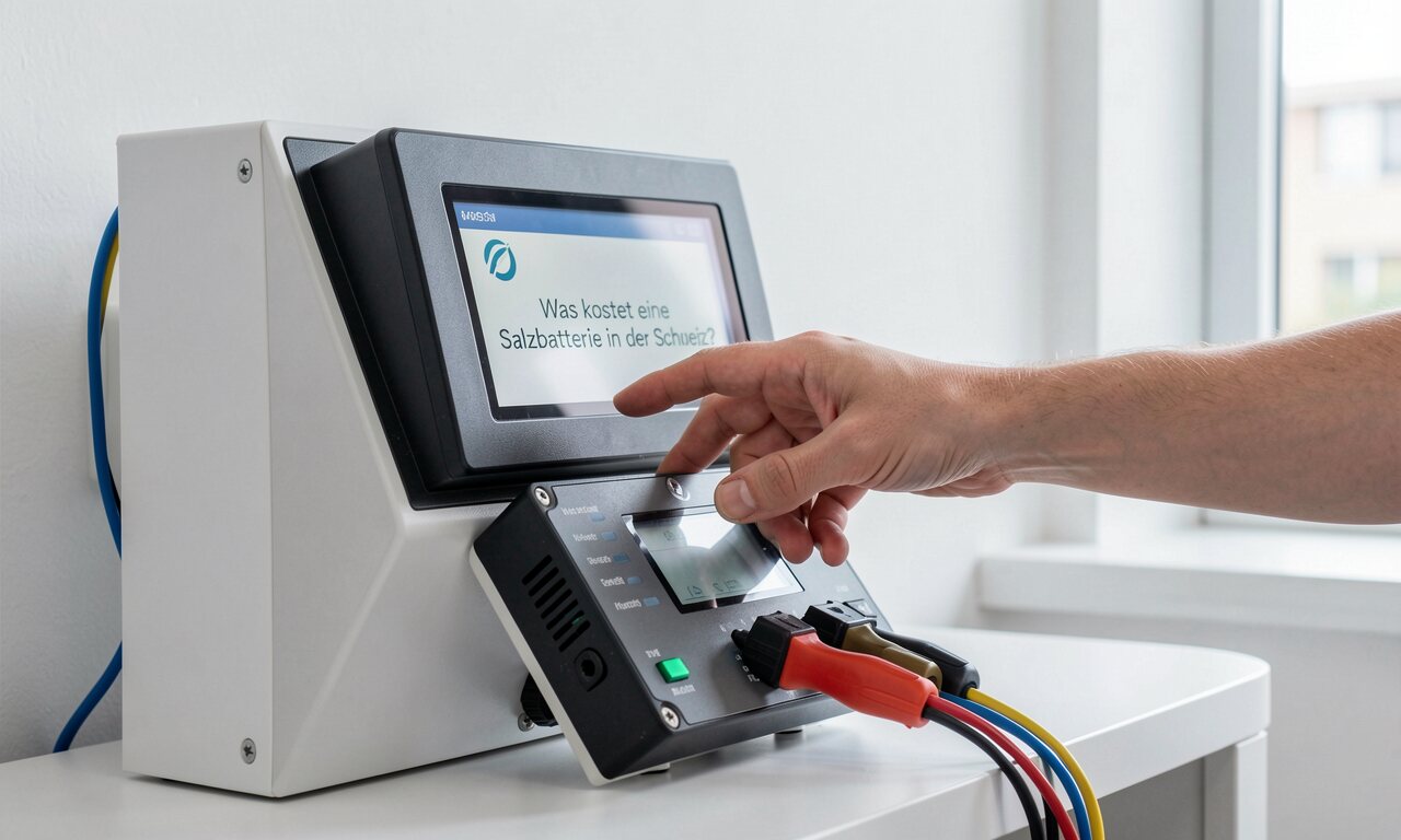 Was kostet eine Salzbatterie in der Schweiz?