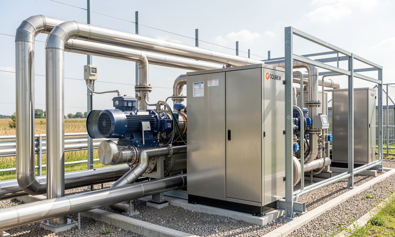 Biogas-BHKW zu Wärmenetz umrüsten: Lohnt sich das?