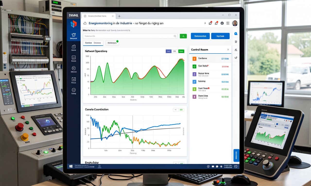 Energiemonitoring in der Industrie – so fängst du richtig an