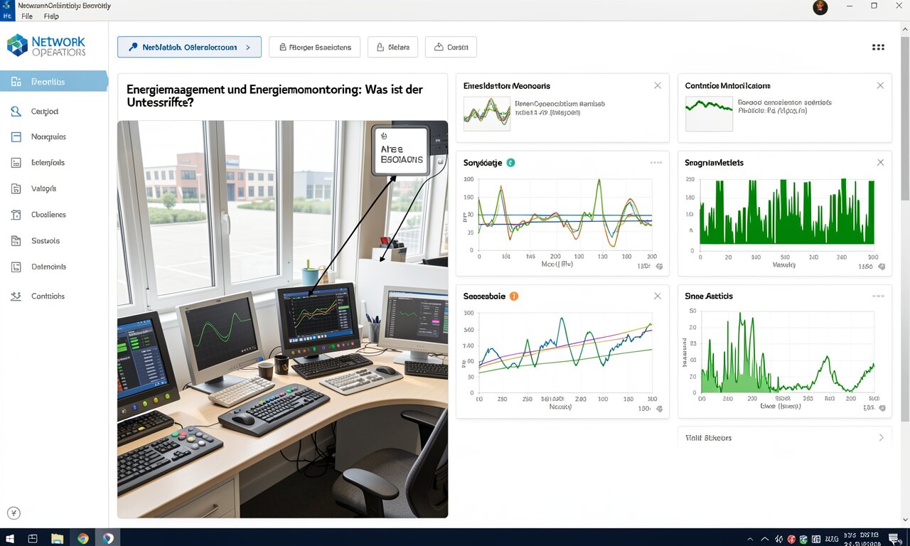 Energiemanagement und Energiemonitoring: Was ist der Unterschied?