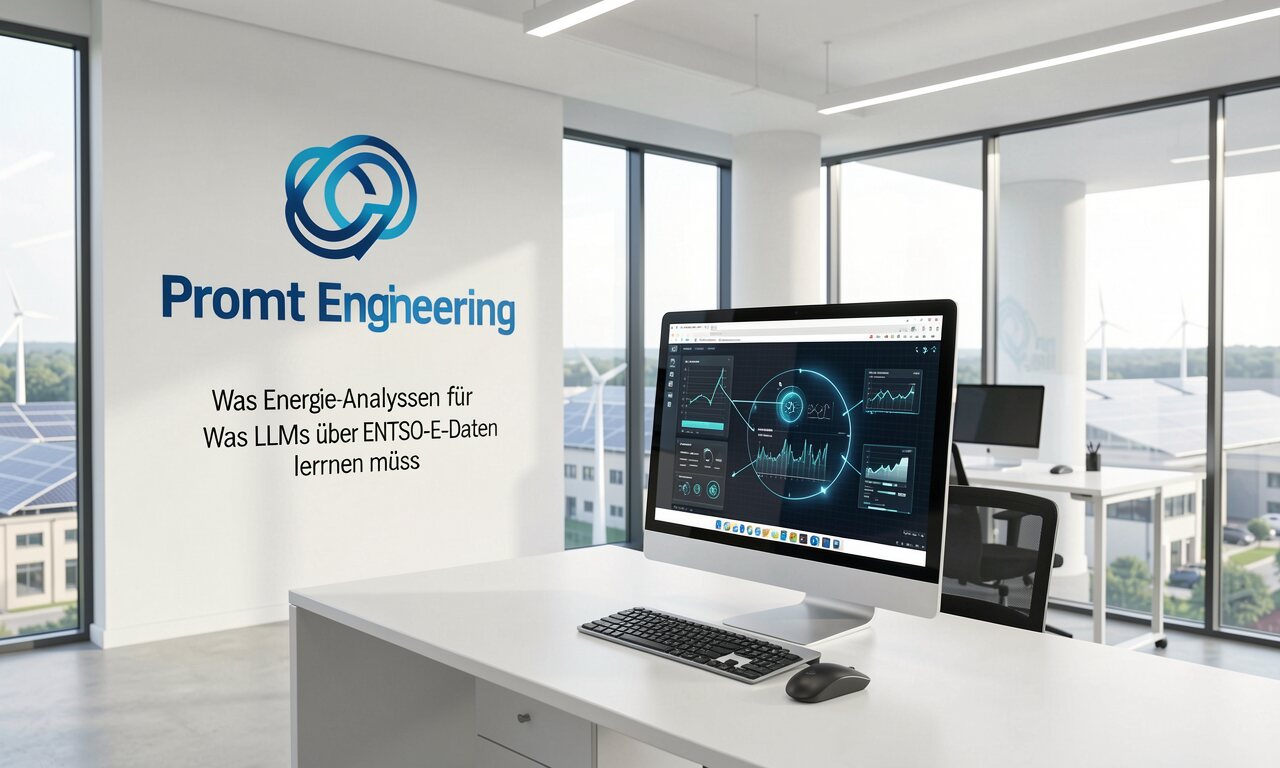 Prompt Engineering für Energie-Analysen: Was LLMs über ENTSO-E-Daten lernen müssen
