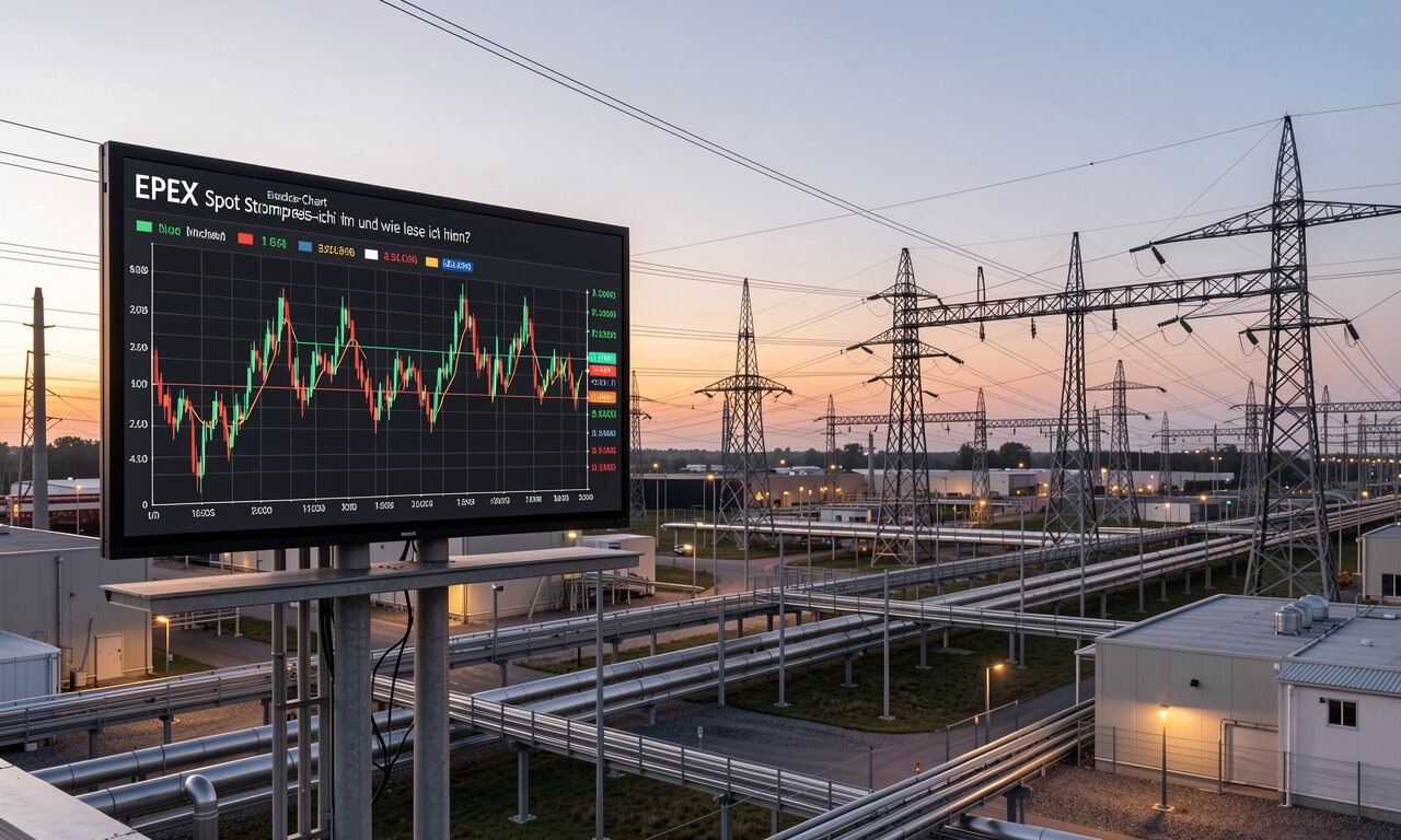 EPEX Spot Strompreis-Chart – wo finde ich ihn und wie lese ich ihn?