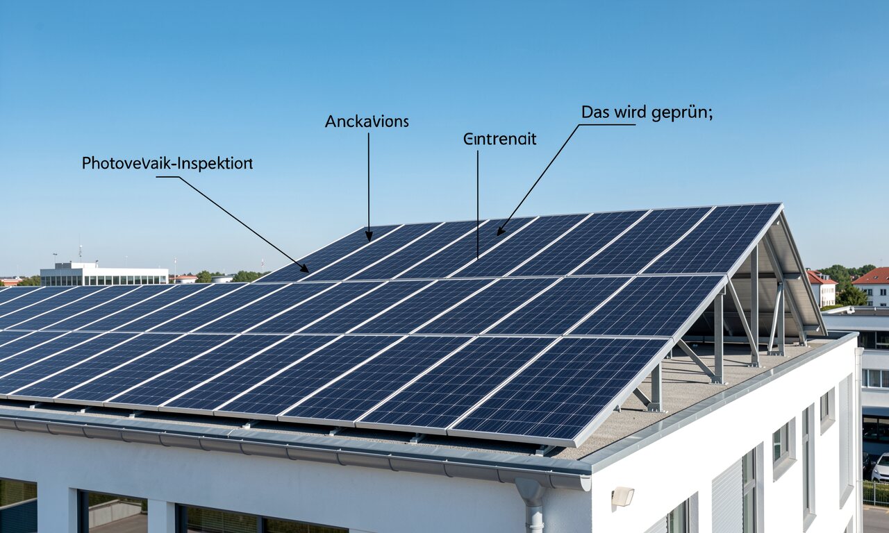 Photovoltaik-Inspektion: Das wird geprüft