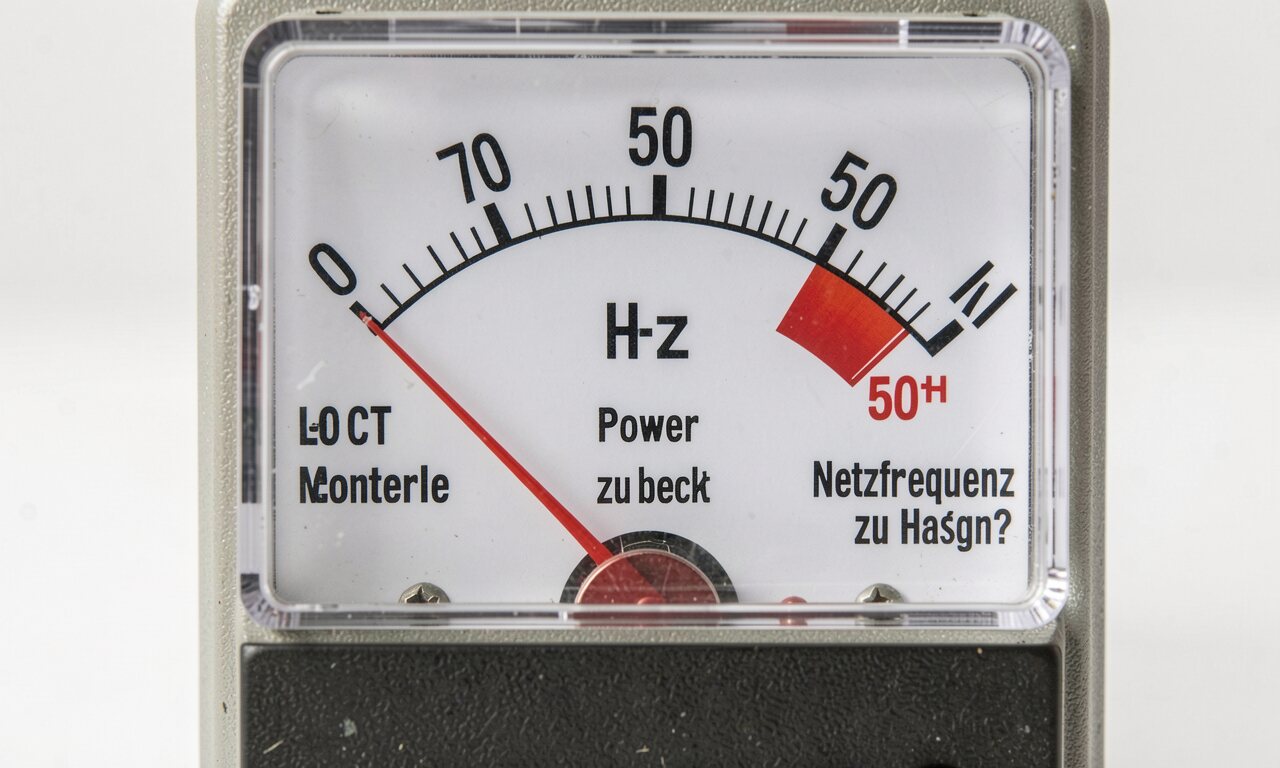 Netzfrequenz zu hoch – was steckt dahinter?