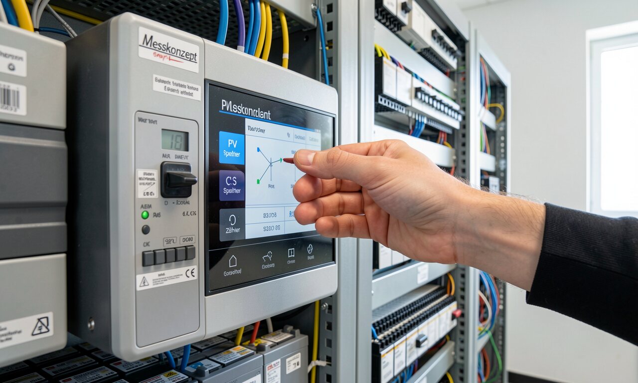 Messkonzept 8 einfach erklärt: PV, Speicher, Zähler