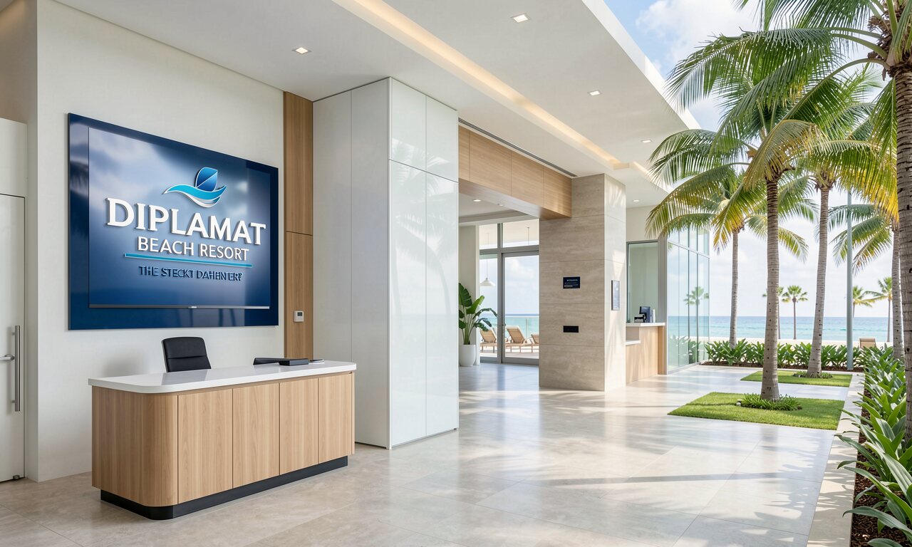 The Diplomat Beach Resort, Hollywood, Florida, USA
